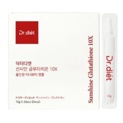 ドクターディエット グルタチオン Qoo10] ドクターディエット サンシャイングルタチオン10X 10gx : 美容