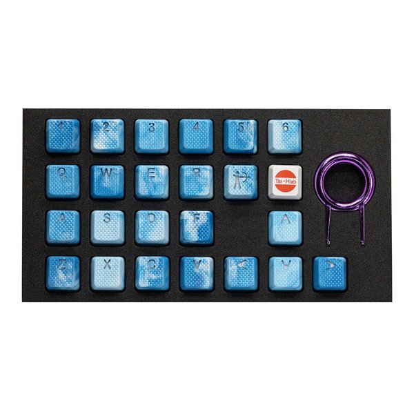 Rubberized Gaming Keycap Mark II - 23keys Seiryu