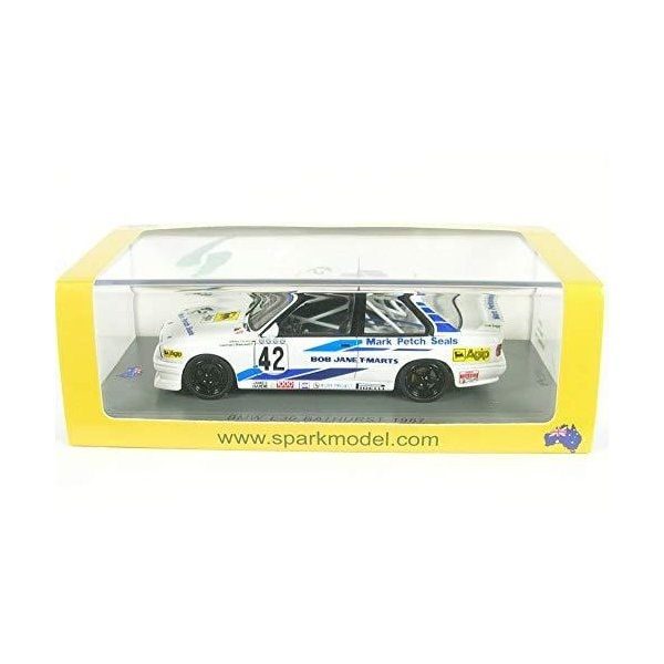 Spark AS030 Collectible Miniature Car - White/Blue 並行輸入品