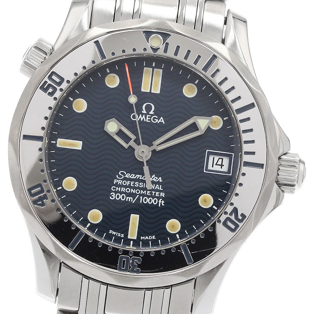 オメガ OMEGA 2552.80 シーマスター ダイバー 300M デイト 自動巻き ボーイズ _921947【中古】