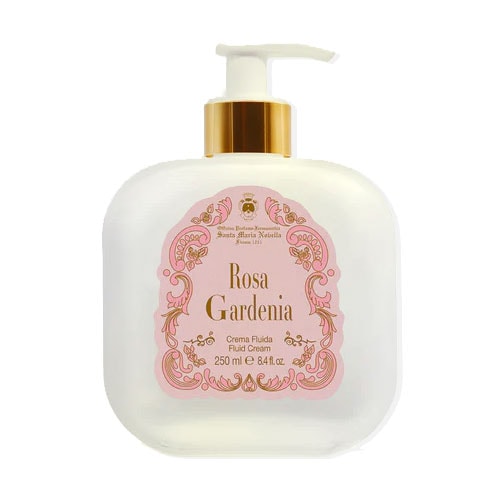 サンタ マリア ノヴェッラ フルイド ボディ クリーム ローズ ガーデニア 250ml ガラス ポンプ付き SANTA MARIA NOVELLA ROSA GARDENIA FLUID BODY