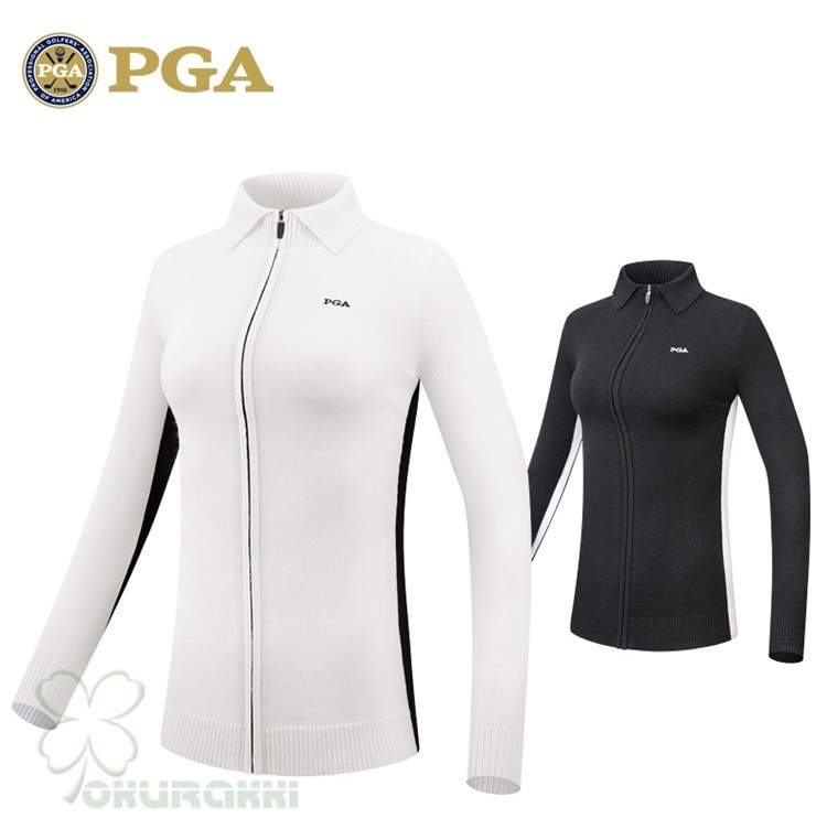 ゴルフ GOLF ウールセーター 秋 冬 レディース コート ゴルフウェア ニットセーター 防寒 暖かい プレゼント ギフト2410nvster13
