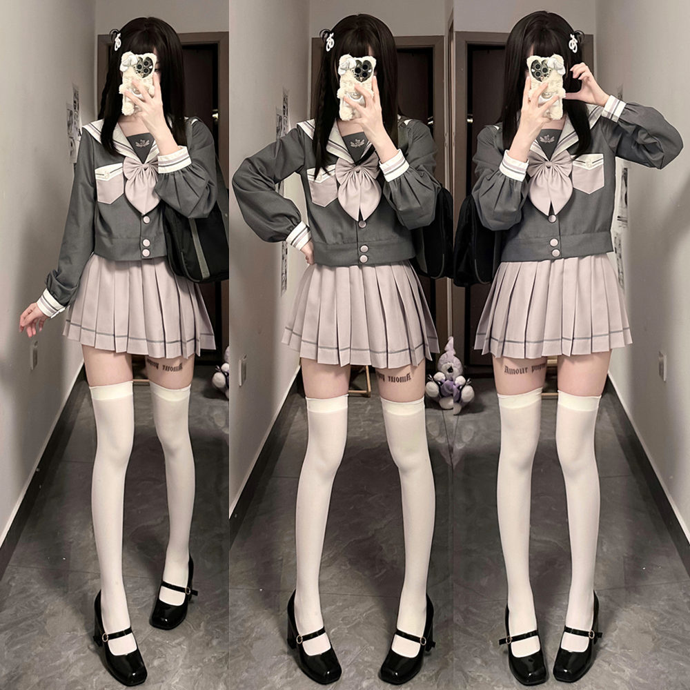 JK制服セット太郎カラーJK制服不良少女セーラー服ソフト少女学生スーツ 4,602円