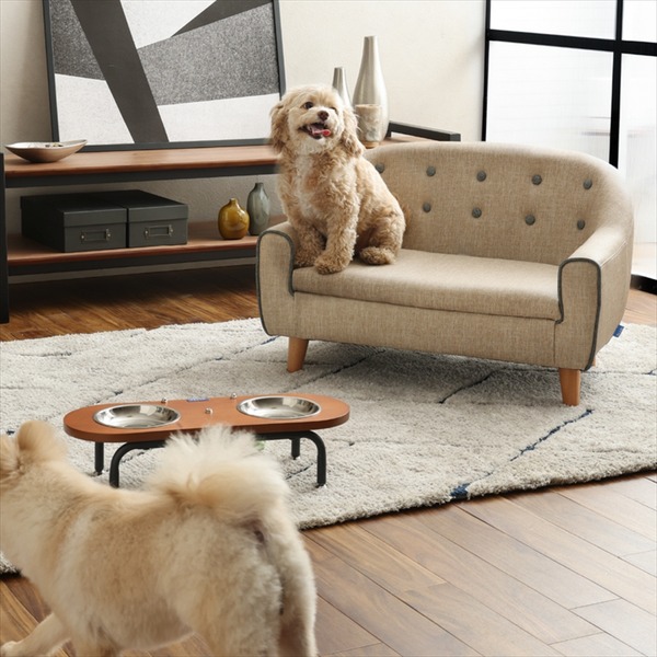 ペット用 ベッド ソファ 犬用 猫用 RILI リリ BE ベージュ ペット用品