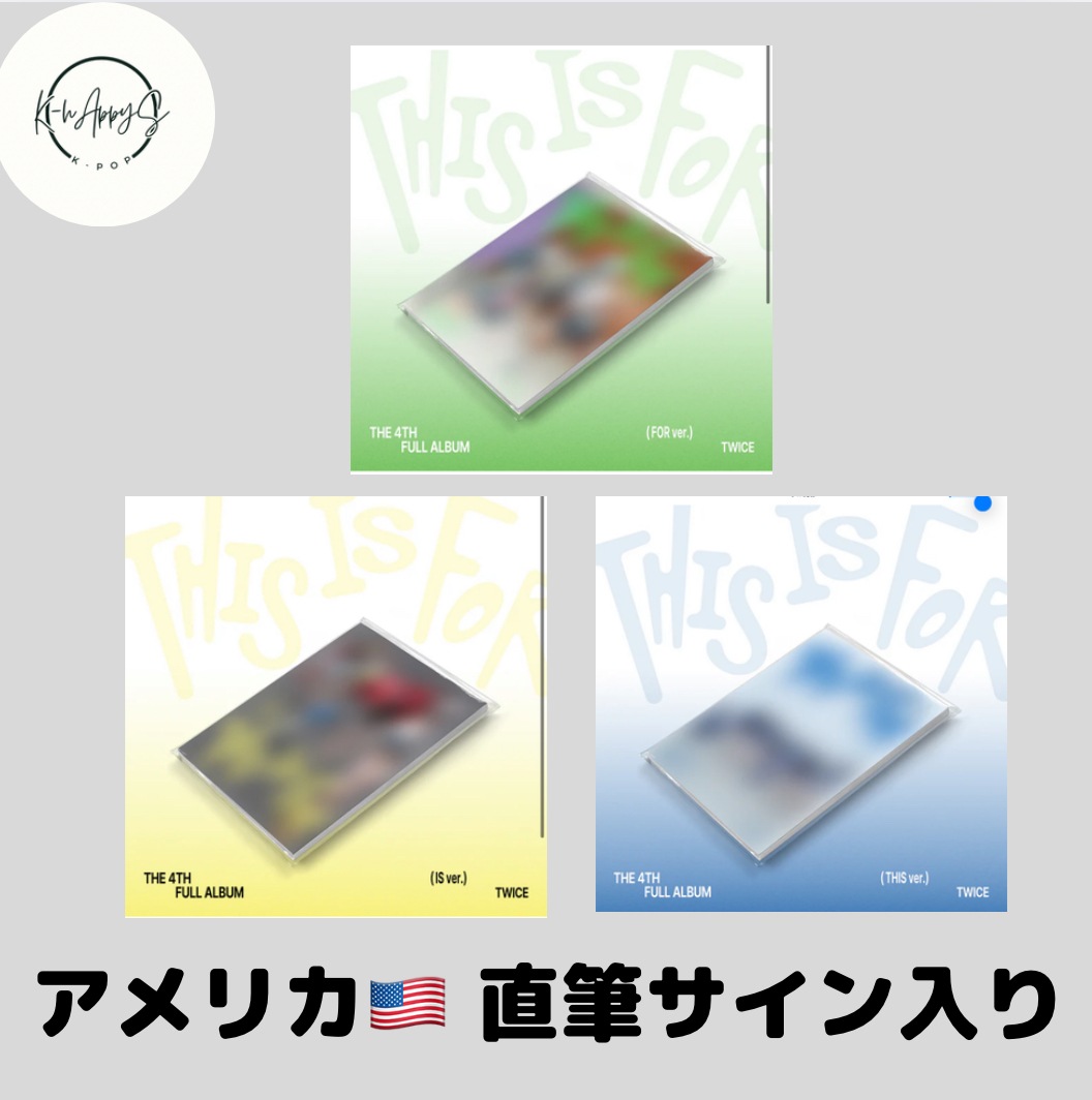 TWICE THIS IS FOR 新品未開封 直筆サイン ポストカード TWICE THIS IS FOR 直筆サイン ポストカード｜Yahoo!フリマ（旧