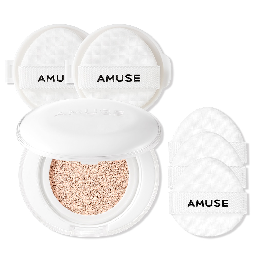 アミューズ セラミック スキンパーフェクター クッション 本品+レフィル 2ea 15g SPF40