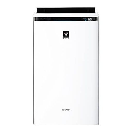 シャープ 加湿 空気清浄機 KI-RX100-W ホワイト プラズマクラスター NEXT(50000) プレミアム COCORO AIR搭載 空気清浄 46畳【自動掃除機能付き】 タンク容量 約4.3