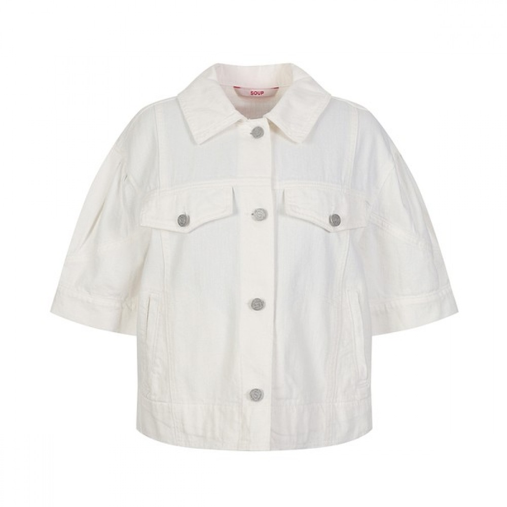 （フォレスト）ショートデニムベーシックジャケット（SY5DJ80）