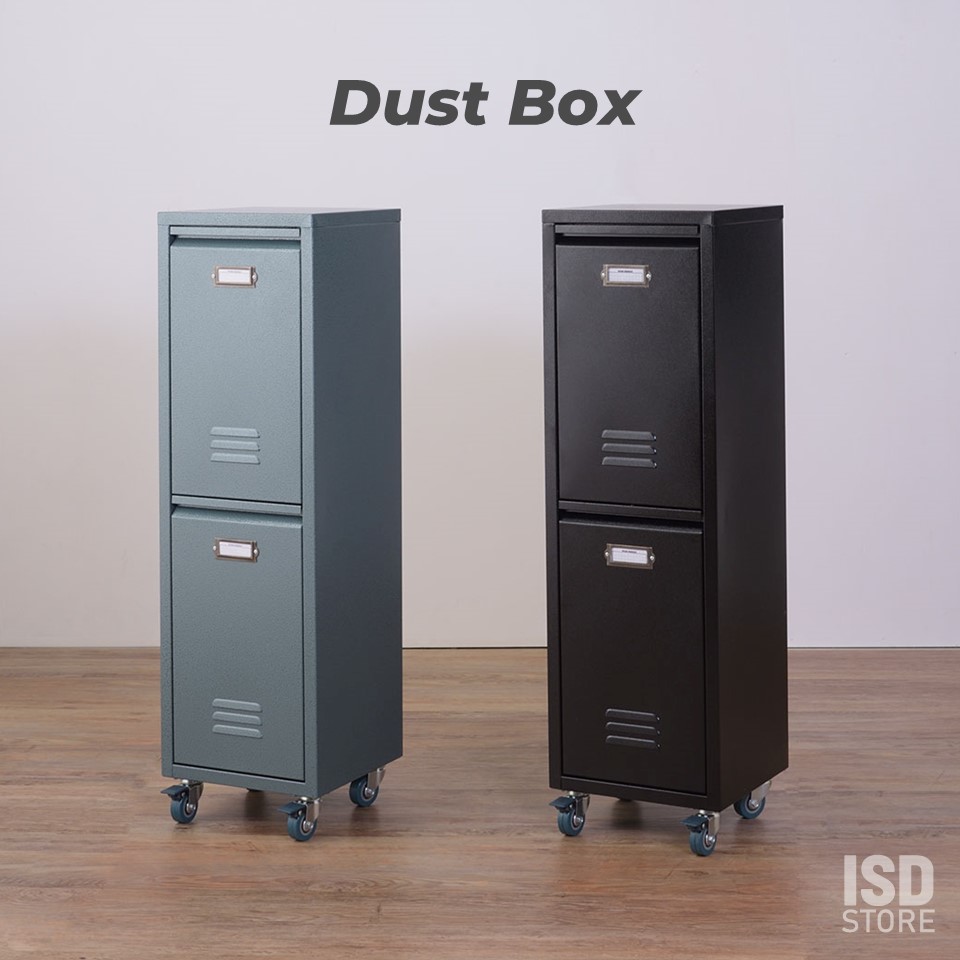 ダストボックス ラルゴ フタ付 ゴミ箱 2段 おしゃれ スチール シンプル ガレージ TPN-36