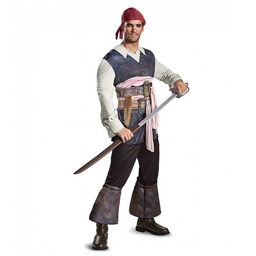 ハロウィン コスプレ パイレーツ オブ カリビアン Potc5 キャプテン ジャック クラシック 男性用 大人用 コスチューム 22917D 6,208円