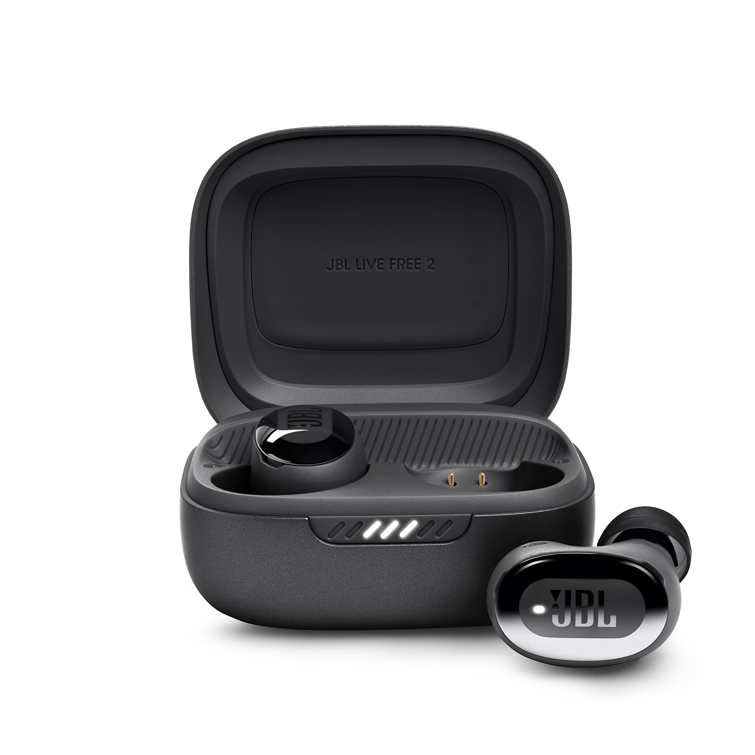 JBL LIVE FREE 2 ワイヤレスイヤホン bluetooth マルチポイント/ハイブリッド ノイズキャンセリング/IPX5/ワイヤレス充電対応/ブラック/ JBLLIVEFREE2TWSBL