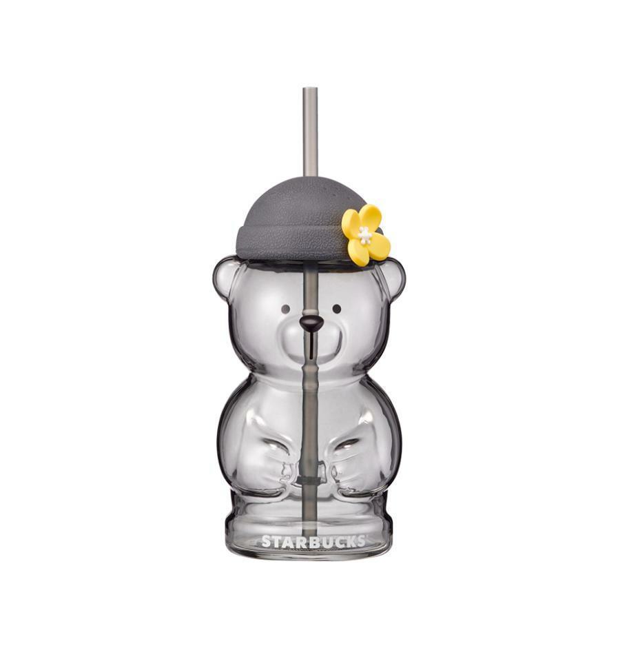 韓国限定品 JEJU MD Jeju Bearista Glass ColdCup 591ml