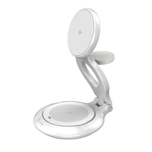 j5create JUPW3415 Qi2 3in1 スタンド式 ワイヤレス充電器