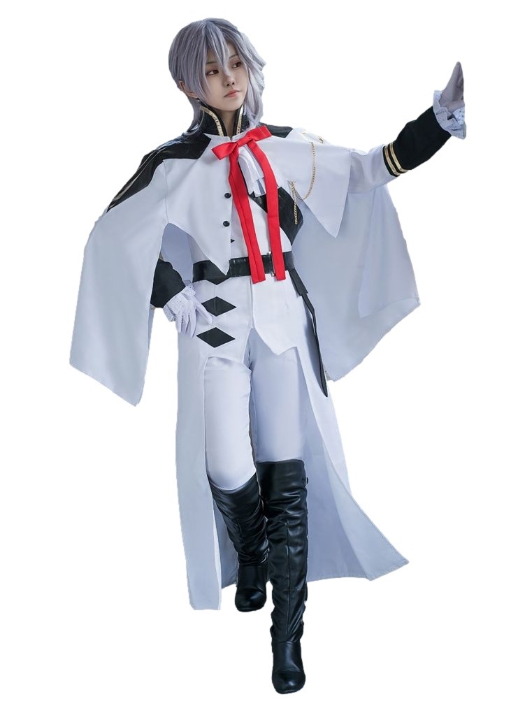 終わりのセラフ 風 百夜ミカエラ ひゃくやみかえら コスチューム コスプレ衣装 6点セット サイズ S―XXL