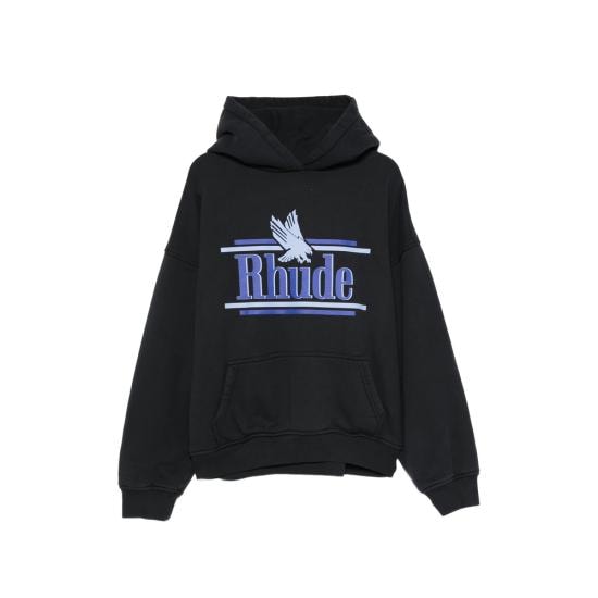 RHUDE Men Sweatshirts RHSS26HO01012 6194 BLACK