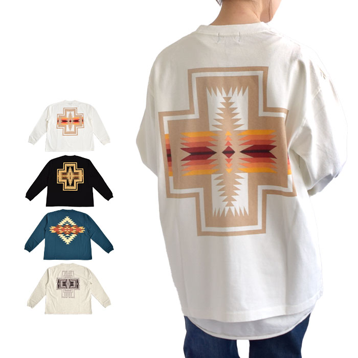 【2024春夏新作】 Tシャツ バックプリント ロングスリーブ ティ Back LS Tee メンズ レディース ユニセックス 綿 春 秋 冬 全4色 4175-5009