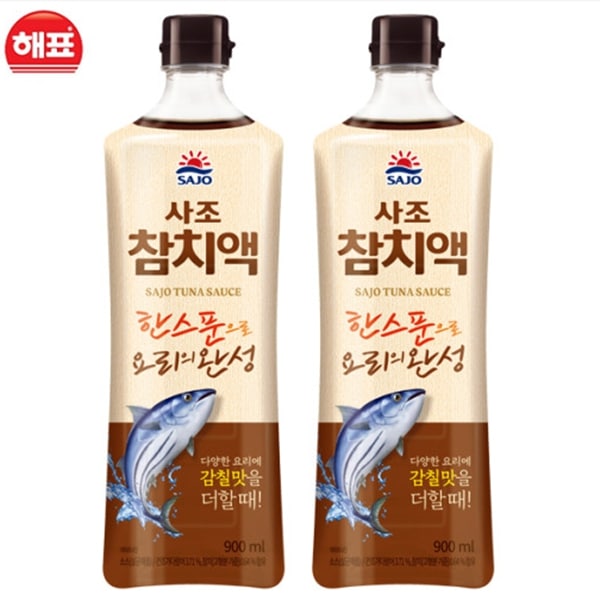 [sajo] マグロアキス900ml 2個 韓国 / Tuna Extract Sauce