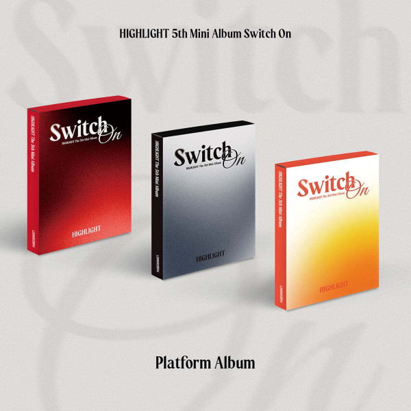 Set (Platform ver. 3ea) HIGHLIGHT / THE 5th MINI ALBUM Switch On 5,234円