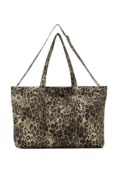 ★韓国人気★ 【DEINET】 D STITCH PADDING BAG IN LEOPARD D STITCH PADDING MINI BAG IN LEOPARD - 감도 깊은 취향 셀렉트