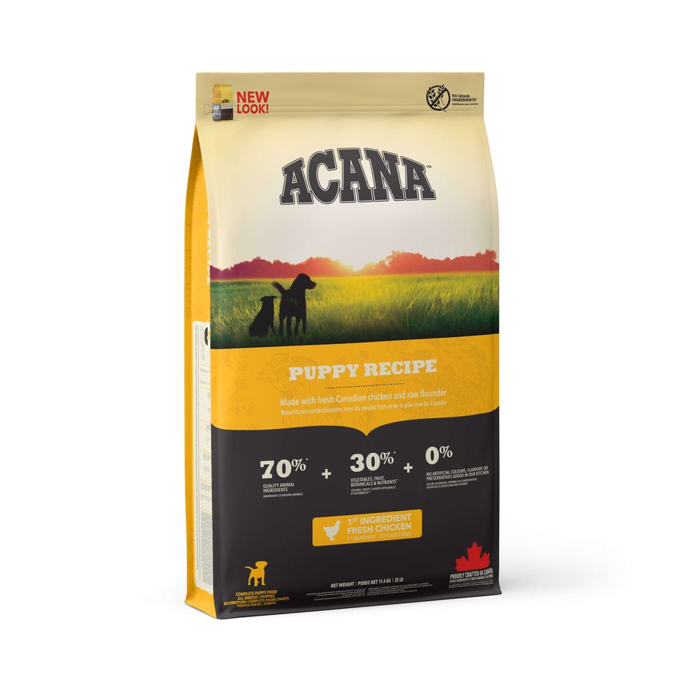 パピーレシピ　１１．４ｋｇ　正規品　ＡＣＡＮＡ　ドッグフード　ＣＲＣ45―02―05―10―10