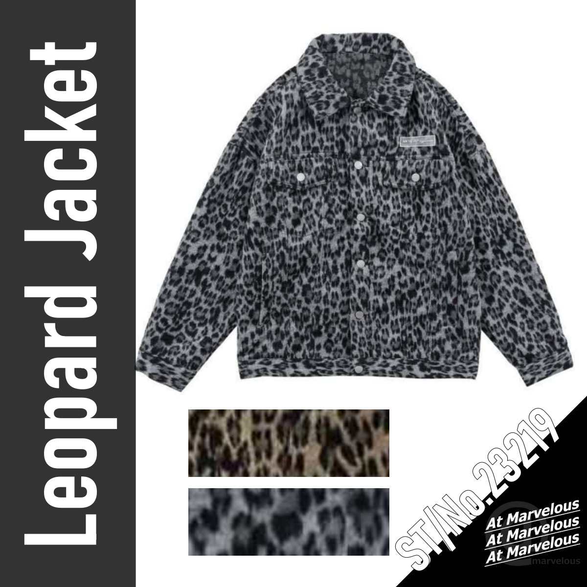 ヒョウ柄 シールファー ジャケット メンズ レオパード ヒョウ柄 アウター ジャケット アウター ブルゾン ジャケット