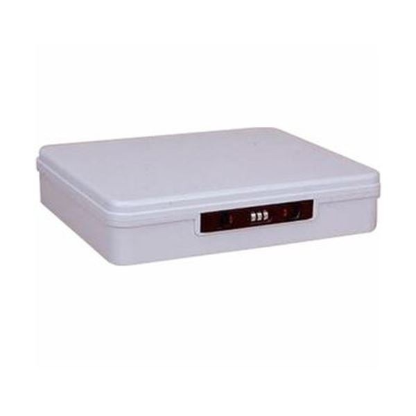 （まとめ）アイリスーヤマ プライベートBOX33628572mm グレー PV-330 1個3セット