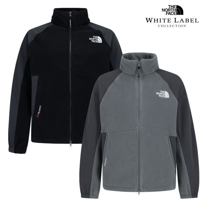 NJ4FR55 BANFF EXTRA FLEECE JACKET 25FW 新作 韓国限定ライン POLARTEC 保温性 軽量 防風 スタンド フルジップ 毎日 コーデ提案 ソックス パンツ 暖か