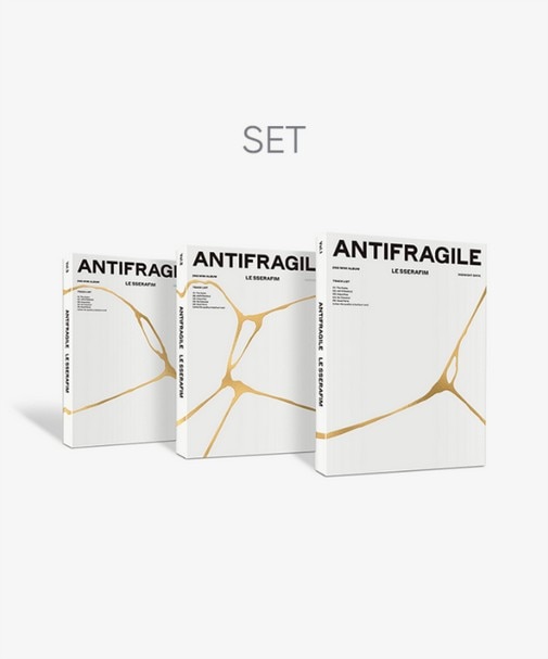 [正品] LE SSERAFIM - 2nd Mini Album ANTIFRAGILE Set