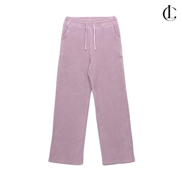 女性コールデンパンツ ストレート ワイド ポケット 冬 ベロア バンディングパンツ LCYM001