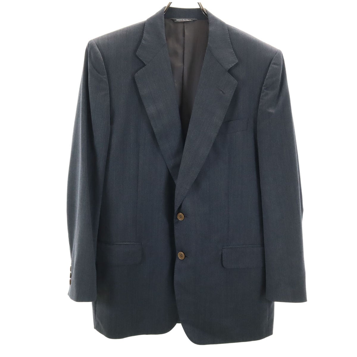 LANVIN BOUTIQUE ランバンブティック 90s イタリア製 オールド テーラードジャケット 48 グレー メンズ 古着