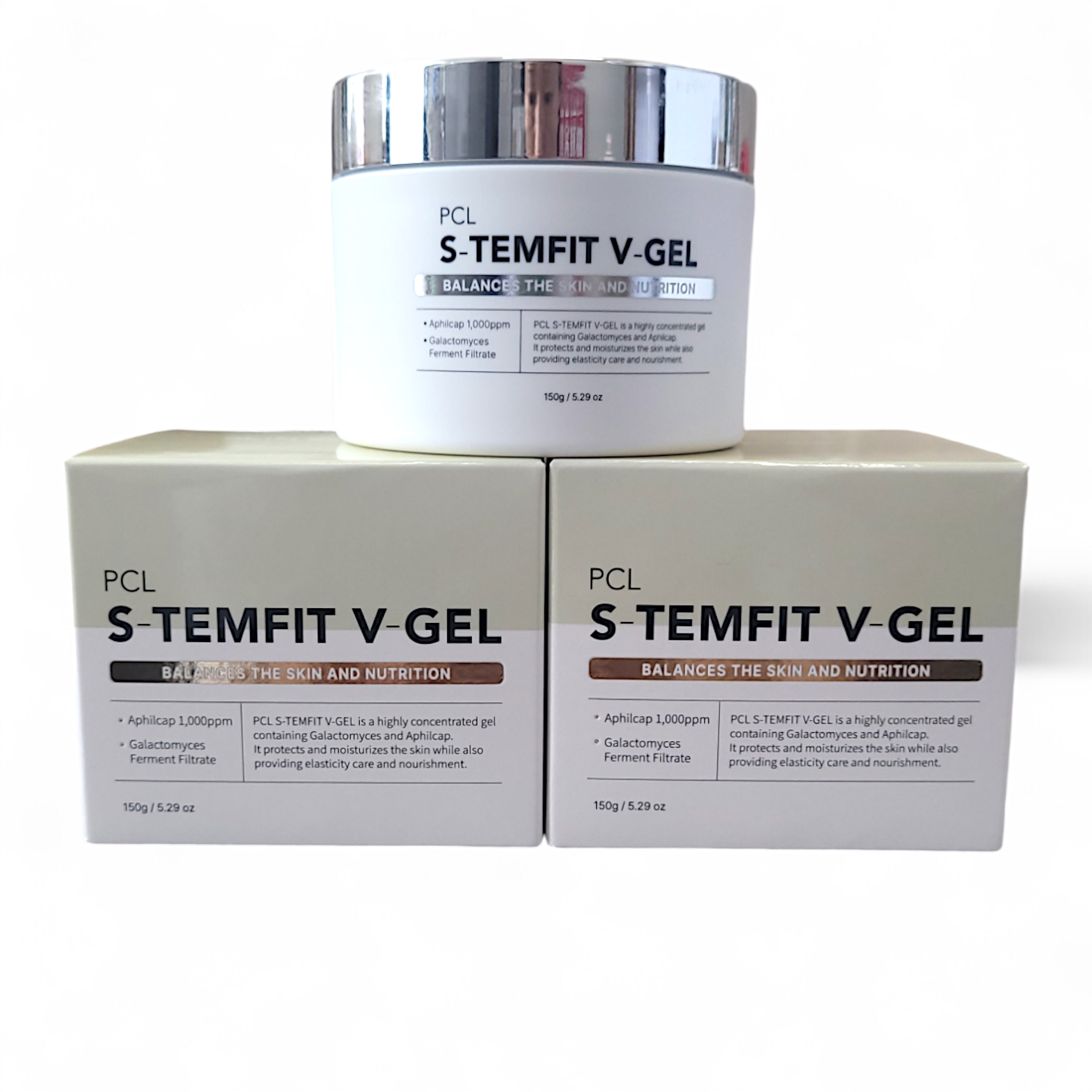 PCL S-TEMFIT V-GEL 150g, 弾力リフティングGEL, むくみGEL