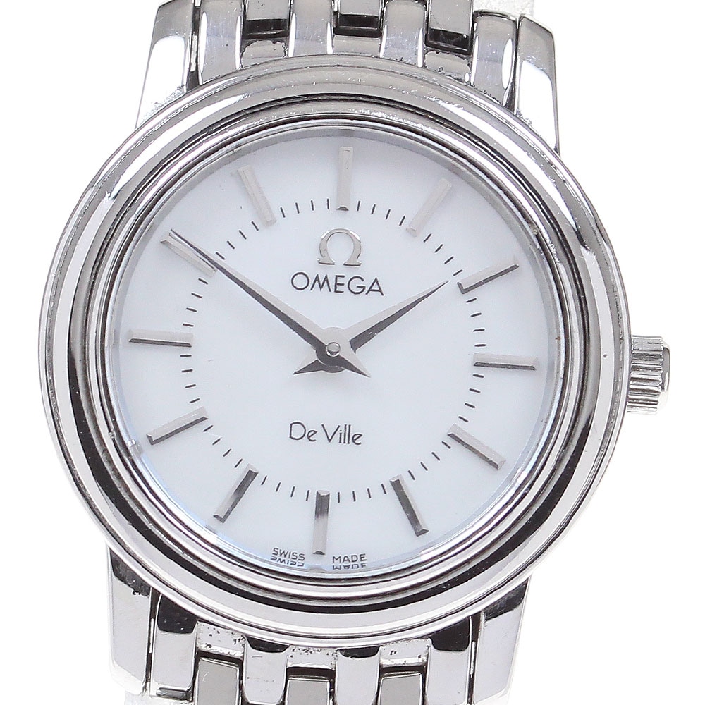 オメガ OMEGA 4570.72 デビル プレステージ クォーツ レディース _862039【中古】