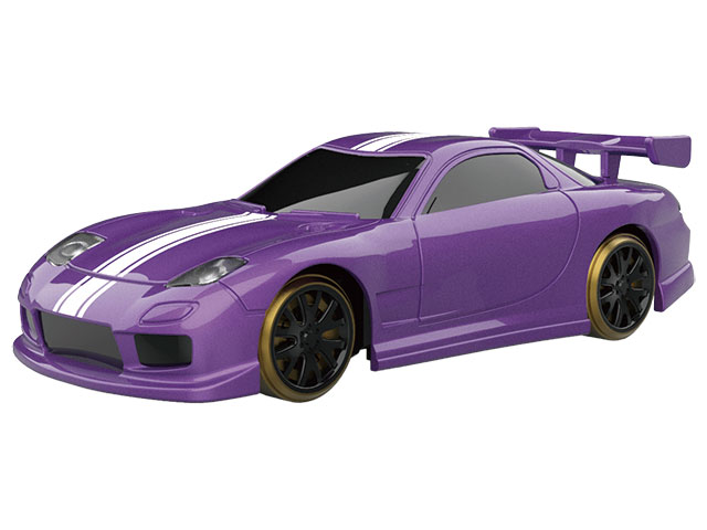 ハイテックマルチプレックスジャパン 【再生産】1/76 C61 Purple Drift Car 電動RC完成セット【C61】 ラジコン ハイテック C61 パープル ドリフトカー