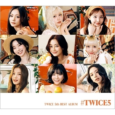 TWICE #TWICE5 CD+PHOTO BOOK+アクスタ+トレーディングカード(初回盤A) 初回限定盤A 新品未開封