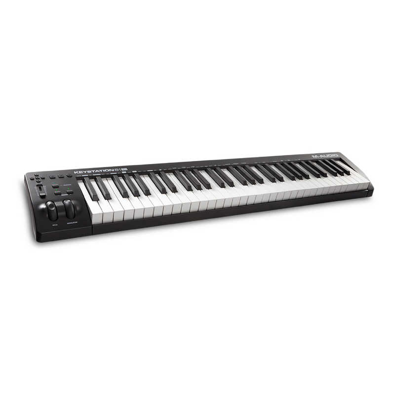 M-AUDIO　61鍵 セミウェイト USB-MIDI コントローラー　Keystation 61 MK3