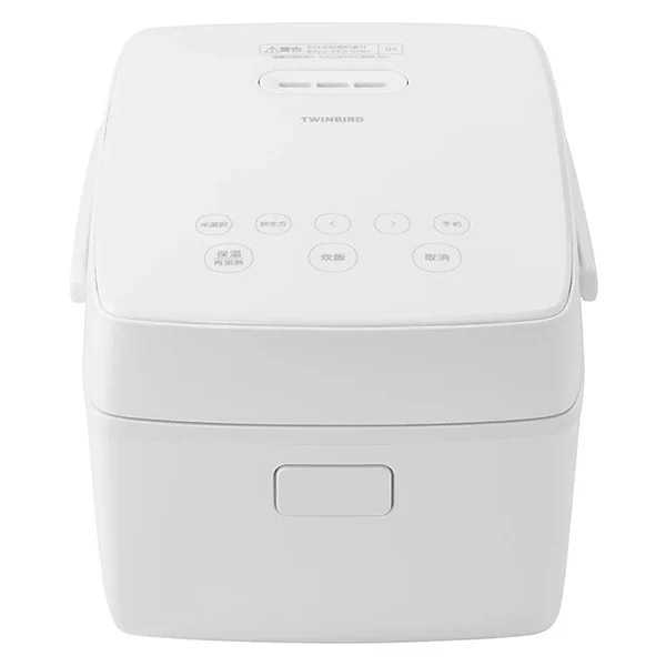 TWINBIRD ツインバード IH炊飯器 RM-D793W 3合炊き 保温機能あり ホワイト