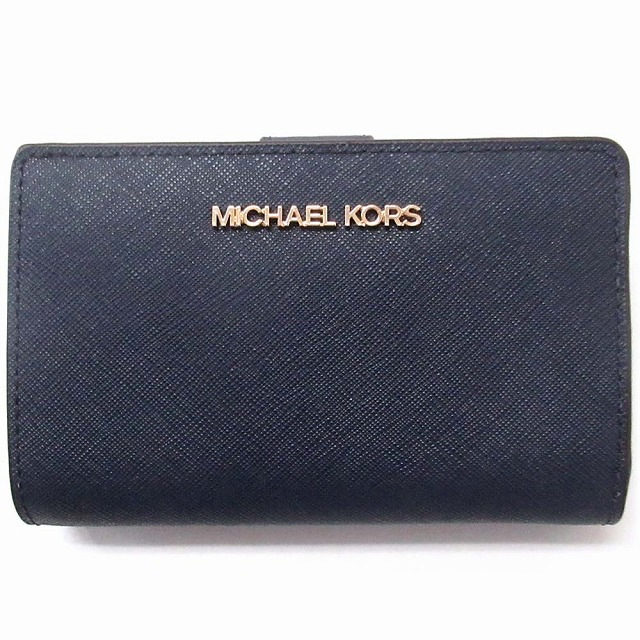 MICHAEL KORS マイケルコース アウトレット 財布　二つ折りウォレット　35F7GTVF2L NAVY