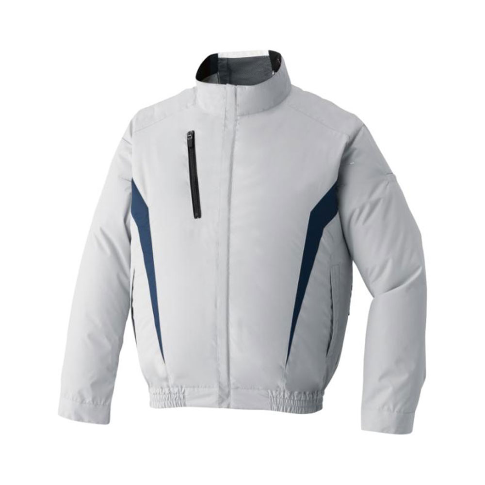 空調風神服 EFウェア チタン加工長袖ブルゾン 空調ベスト メンズ レディース ファン対応ウェア 長袖 ブルゾン ジャケット UVカット 遮熱 涼しい 作業服 ワークウエア アウター 作業着 上着 春