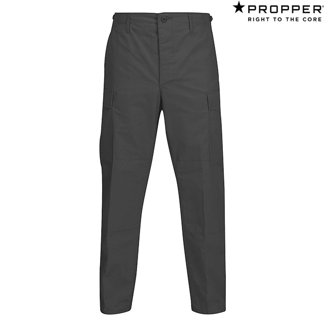 Propper BDU Trouser Button Fly - 100% Cotton Ripstop F5201 Black (Short or Regular)プロッパー BDU トラウザー レ