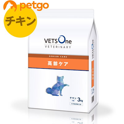 他サイト： ベッツワンベテリナリー 犬用 高齢ケア（シニアケア） チキン 小粒 3kgの商品画像