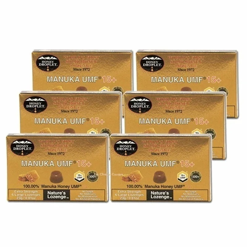 ハニードロップレット マヌカハニー UMF15+ 6粒入り 6箱 マヌカ