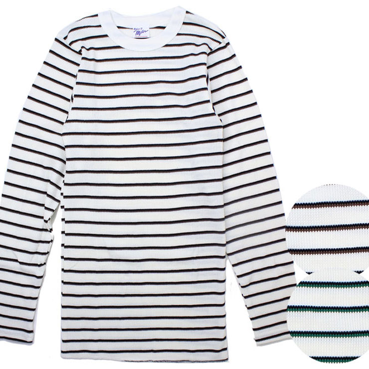 ロベルトピーミラー Robert P.Miller ワッフル ロングスリーブ Tee 127C インナーカットソー