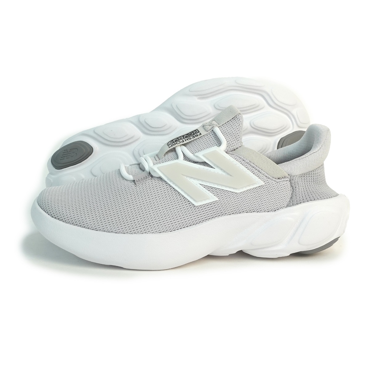 スリッポン フレッシュフォーム リカバリー グレー リラックス シューズ RCVRY G4