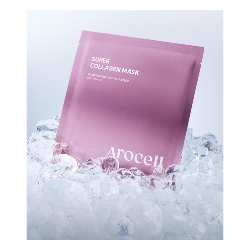 スーパーパワーコラーゲンマスク EX 42gx8枚/ハリ/艶あり/しわ/Super Collagen Mask