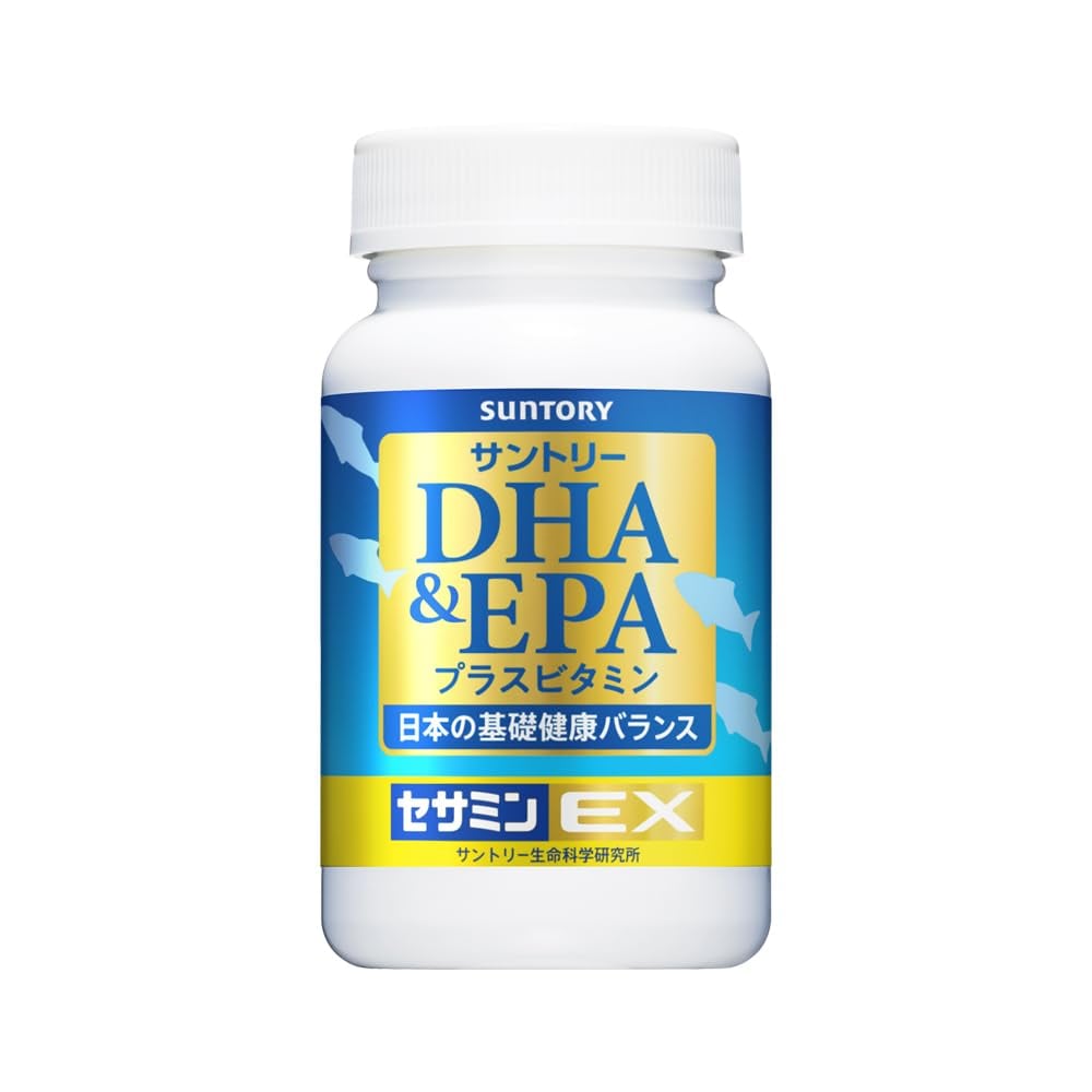 サントリー DHA&EPA＋セサミンEX オメガ3脂肪酸 DHA EPA サプリ 120粒入/約30日分