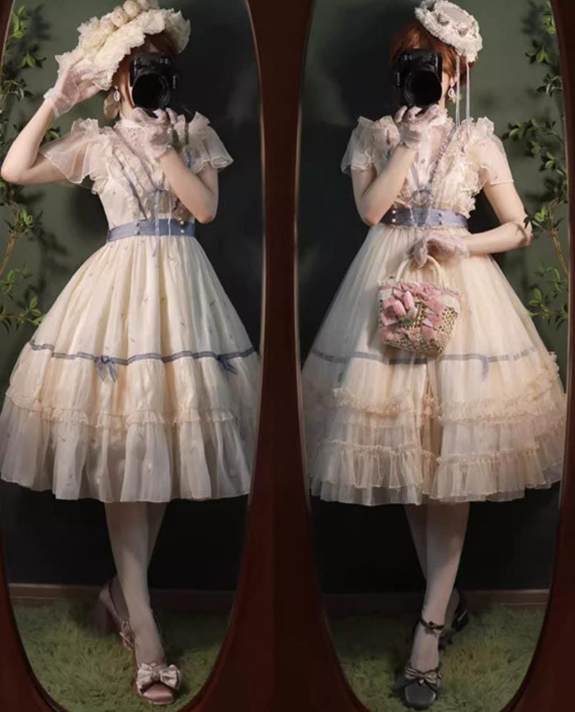 95【新作登場 最安値】 ロリータ 夏ドレスワンピース　 ゴスロリ コスプレ メイド服 コスチューム 文化祭 学園祭 衣装 仮装 ハロウィン おすすめ 可愛い 長袖 ドレス　日常　写真　舞台