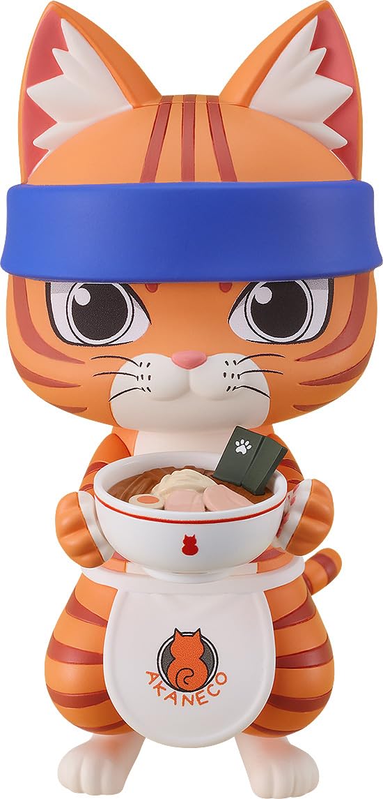 ねんどろいど ラーメン赤猫 文蔵 ノンスケール プラスチック製 塗装済み可動フィギュア