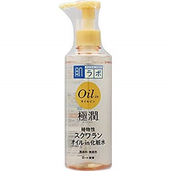 肌ラボ 極潤オイルイン化粧水 植物性スクワランオイル配合 220ml