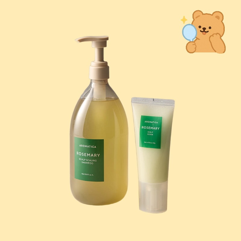 ローズマリースカルフスケーリングシャンプー1,000ml+スカルフスクラブ165g