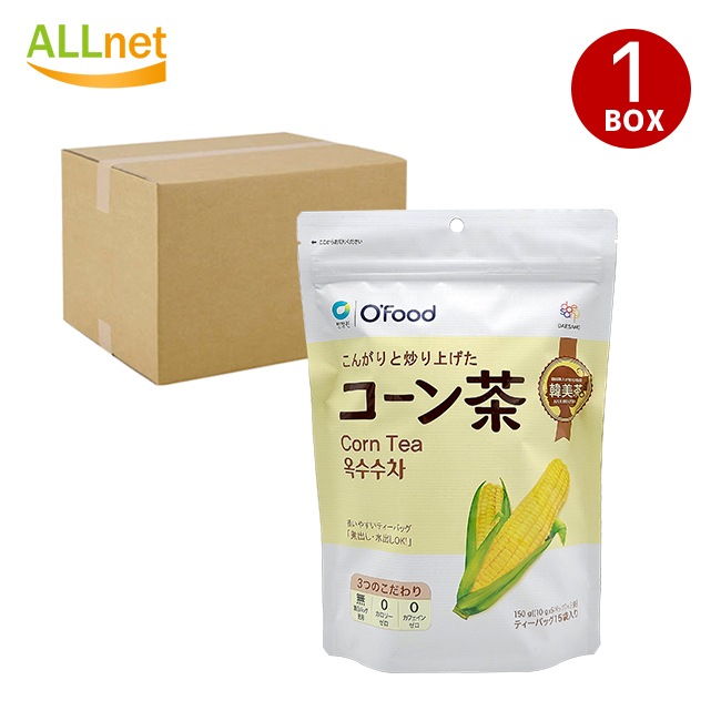 チョンジョンウォン　コーン茶20個セット/清浄園　有機　とうもろこし茶　ティーパック（10gX15包